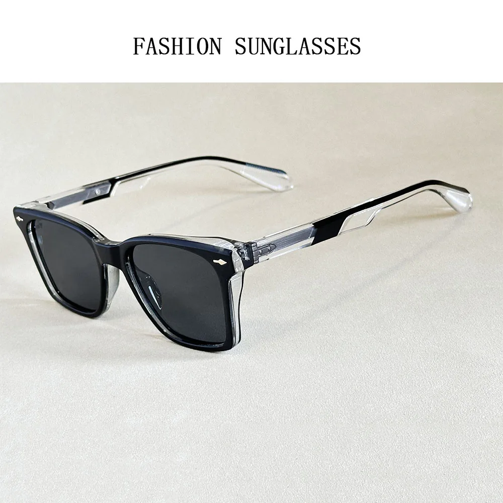 משקפי שמש חיצוניים לגברים משקפי שמש וינטאג' טרנדיים – תמונה 8