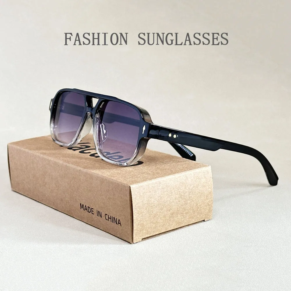 משקפי שמש טרנדיים לשנת 2025 עבור גברים,יוקרתיות לנשים – תמונה 2