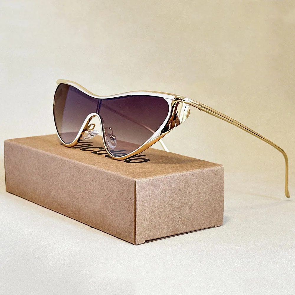 משקפי שמש סטימפאנק מעוצבות לנשים בסגנון וינטאג' פאנק – תמונה 7