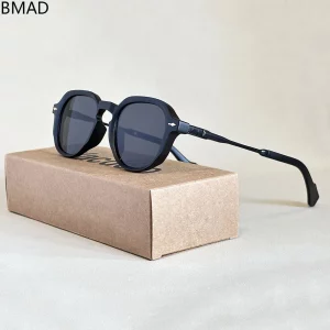 משקפי שמש וינטאג' סטימפאנק מעצב אובליים פאנק