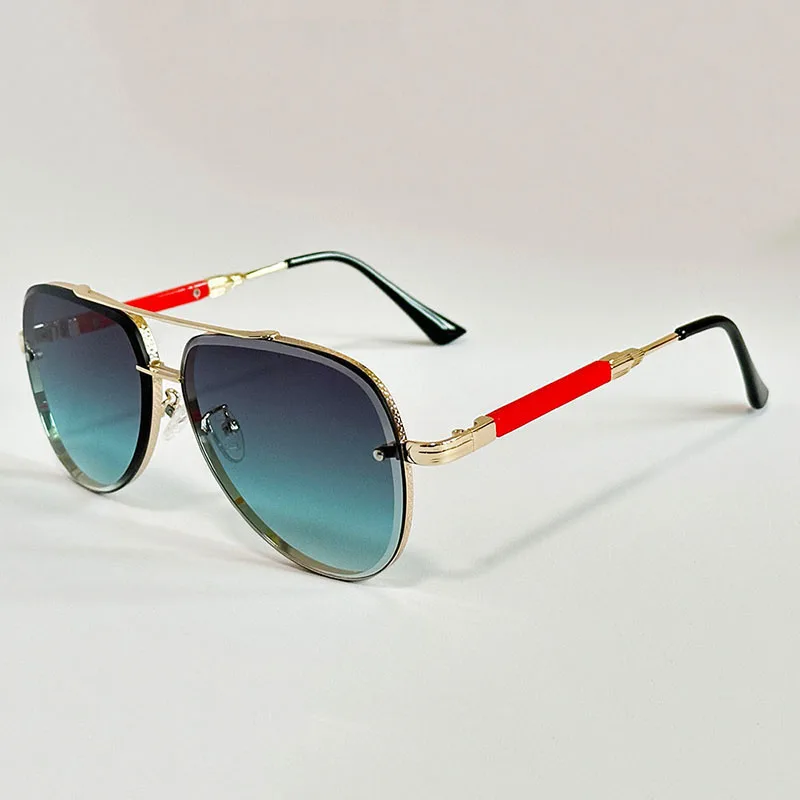 משקפי שמש חופשה עבור גברים מעצב סגלגל