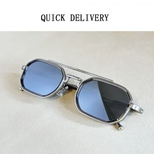 משקפי שמש סטימפאנק לחופשה לגברים משקפי שמש אופנתיים לנשים