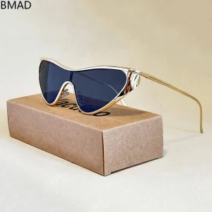 משקפי שמש סטימפאנק מעוצבות לנשים בסגנון וינטאג' פאנק