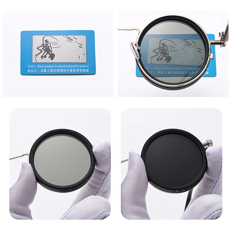 משקפי שמש רטרו עגולים לגברים בסגנון פאנק – תמונה 10