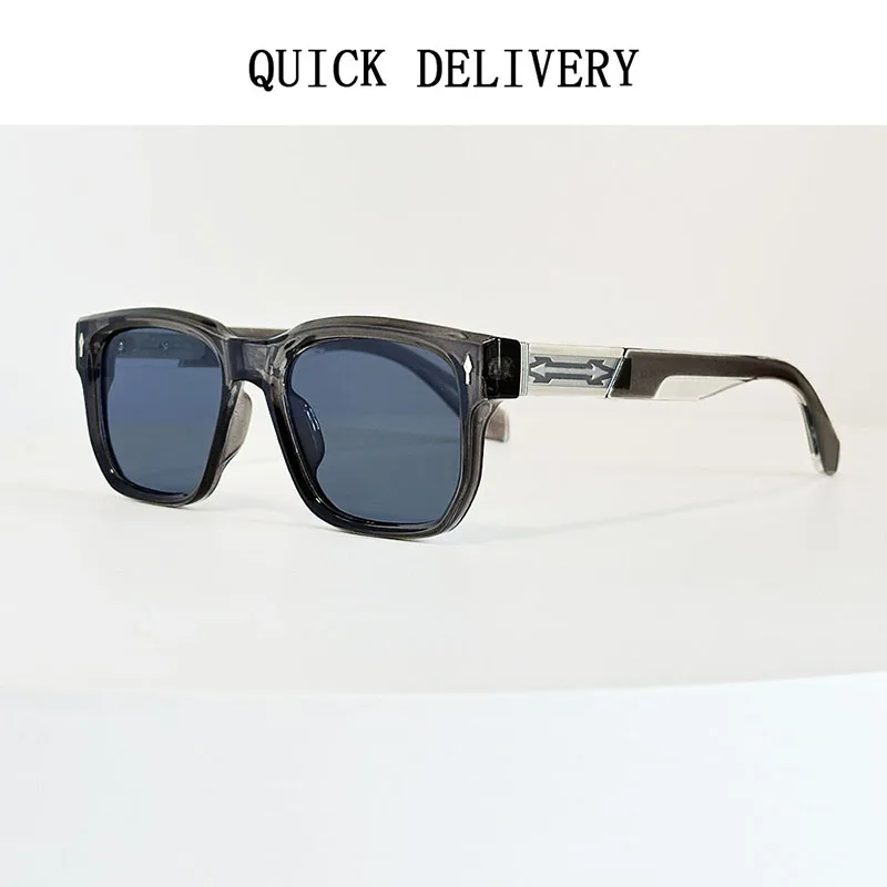 משקפי שמש אופנתיים לגברים מרובעים מ וינטאג' לנשים מעצבים