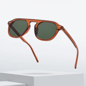 משקפי שמש ריבטים מרובעים רטרו לגברים לנשים