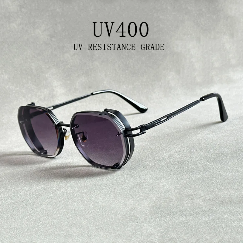 גברים חדשים משקפי שמש יוקרה וינטג – תמונה 10