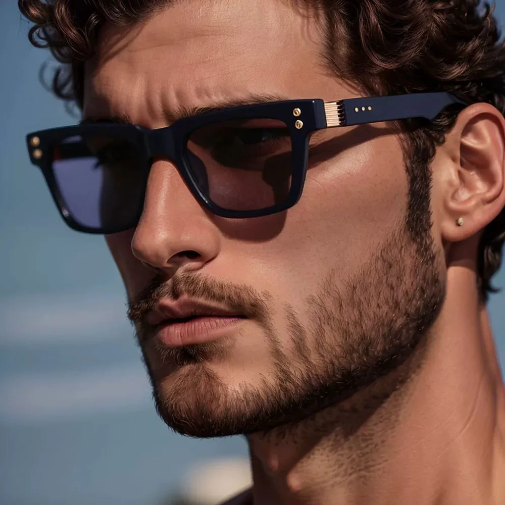 משקפי שמש יוקרתיים לחופשה מעצב משקפי שמש לגברים ריבועיים וינטאג' לנטס משקפי חוץ דרופשיפינג אוקולוס גפאס לונט – תמונה 6
