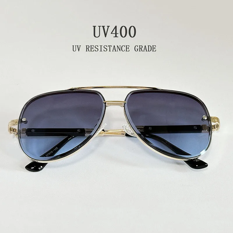 משקפי שמש חופשה עבור גברים מעצב סגלגל – תמונה 8