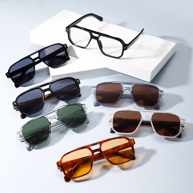 גשרים מרובעים משקפי שמש אופנה נשים טרנדים SALE – תמונה 4