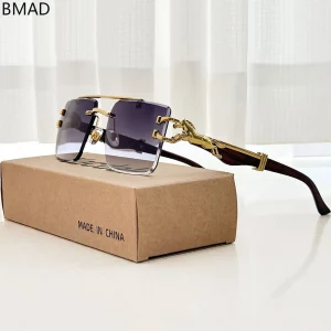 משקפי שמש לגברים לנשים וינטאג' ריבועיים