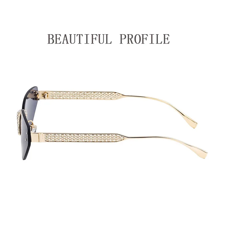 משקפי שמש עין חתול 2025 נשים וינטאג' – תמונה 5