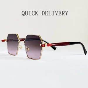 משקפי שמש מעצב 2025 בצורות מיוחדות לשימוש חוץ