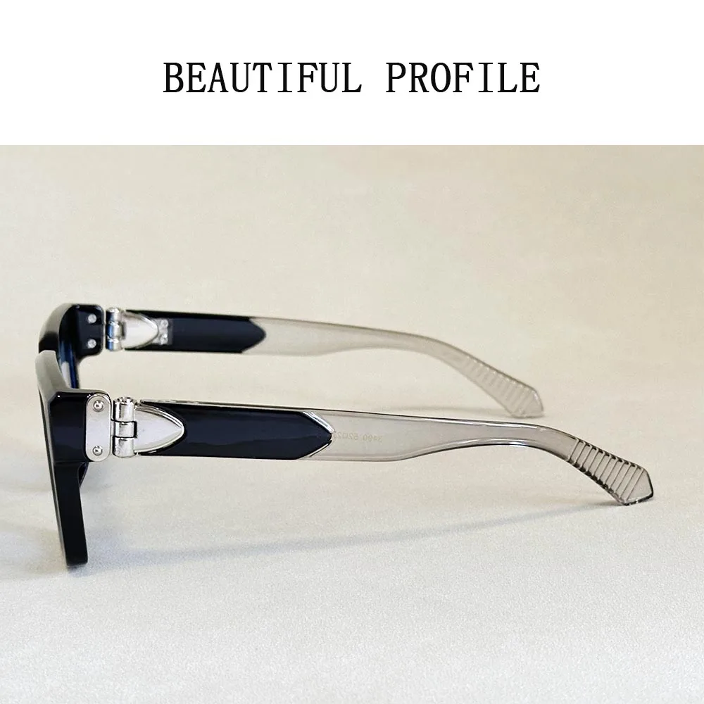 משקפי שמש טרנדיים לגברים משקפי שמש יוקרתיים לנשים וינטאג' אוקולוס לנטס הומברה לונט הום אוקצ'יאלי אומו דרופשיפינג – תמונה 8