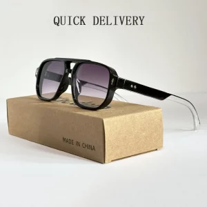 2025 הבציר משקפי שמש מעצב נשים וגברים טרנדים