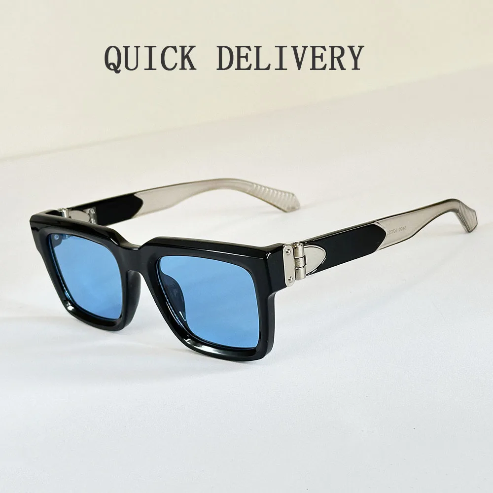 משקפי שמש מגניבות ומודרניות לשנת 2025, משקפי ריבוע וינטאג', משקפי שמש אוקולוס, גפאס דה סול, דרופשיפינג, לנטס וסוס – תמונה 3