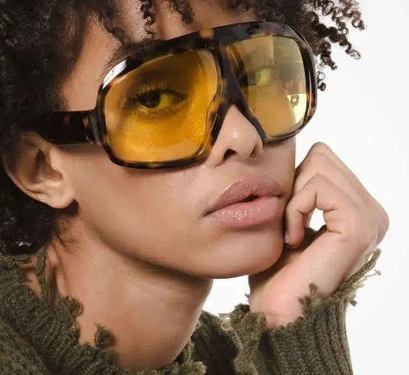 משקפיים פנקס גדולים גדולים רכיבה צבעוניים